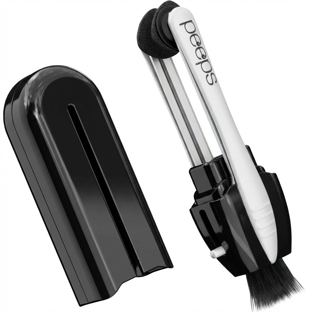 Peeps® Eyeglass Cleaner - Injected Black